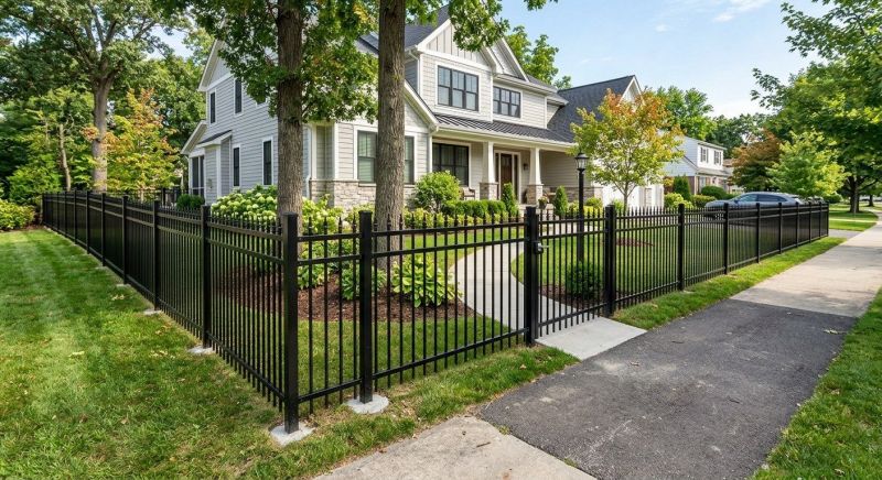 Aluminum Fence Construction in Des Moines, IA