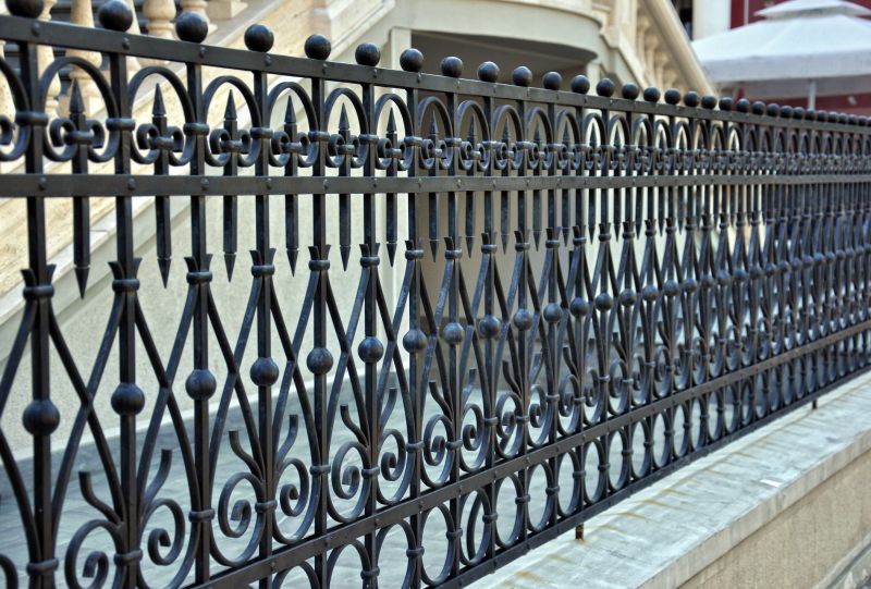 Gothic Iron Fence Installation in Alpharetta, GA