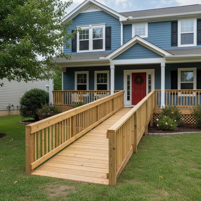 Handicap Ramp Construction in Wilmington, NC