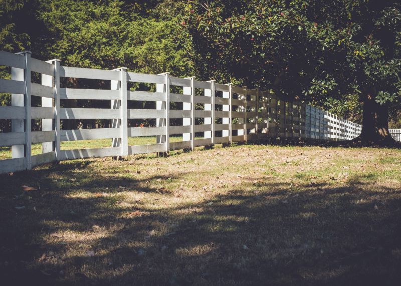 Split Rail Fence Replacement in Pearland, TX