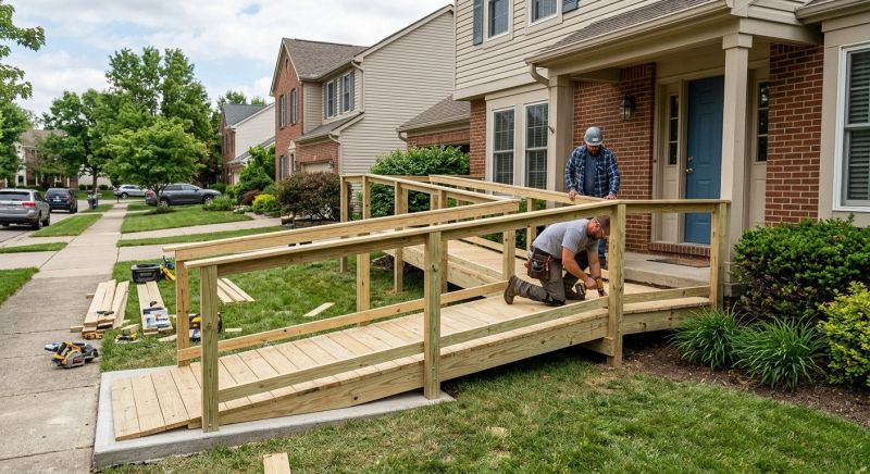 Wood Ramp Service in Kansas City, KS
