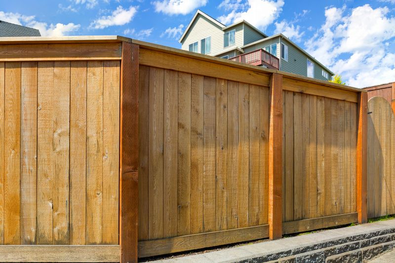 Wooden Dog Fence Installation in Pearland, TX